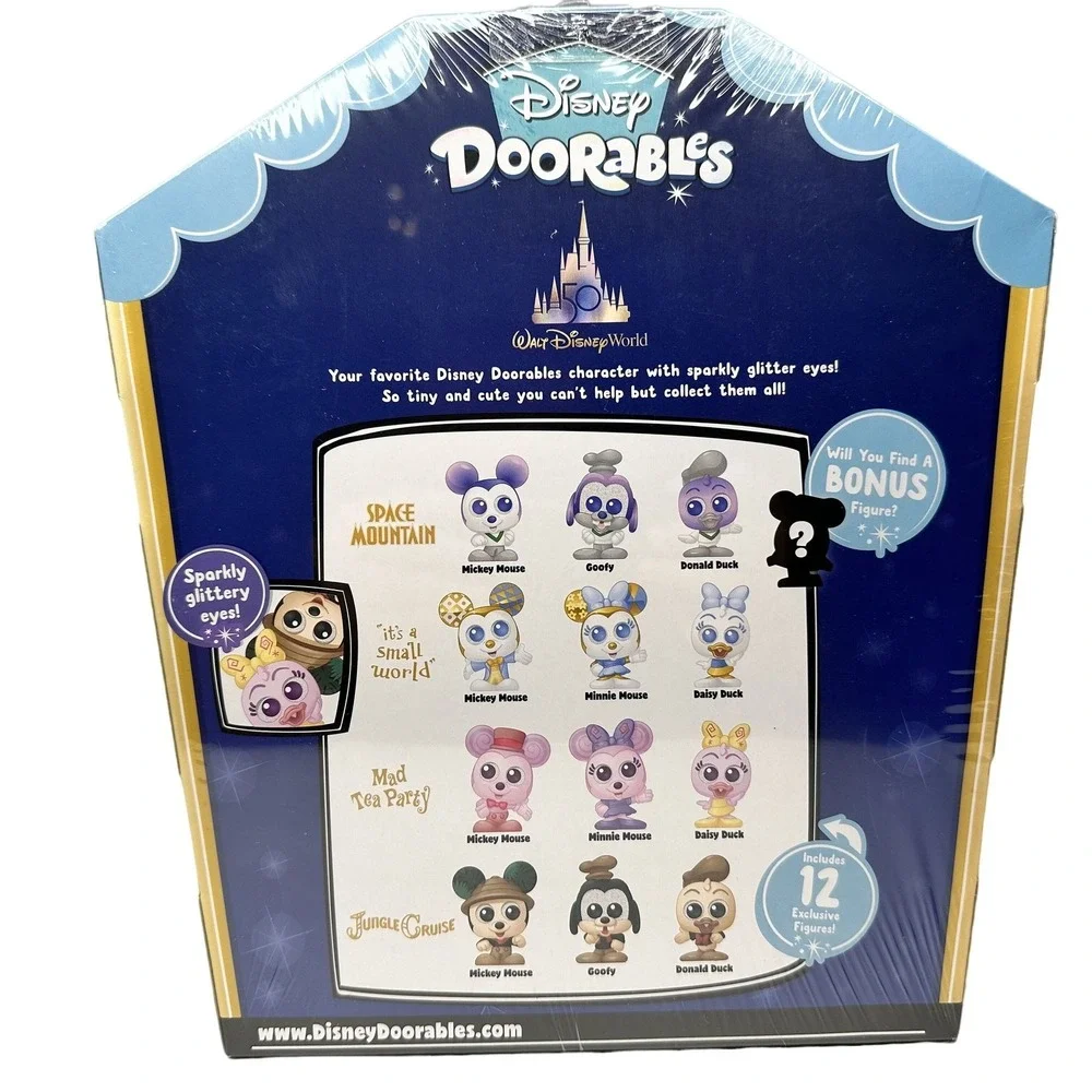 Disney Doorables 50th Anniversary Disney World‎ Collection 12 FIGURES MICKEY NEW